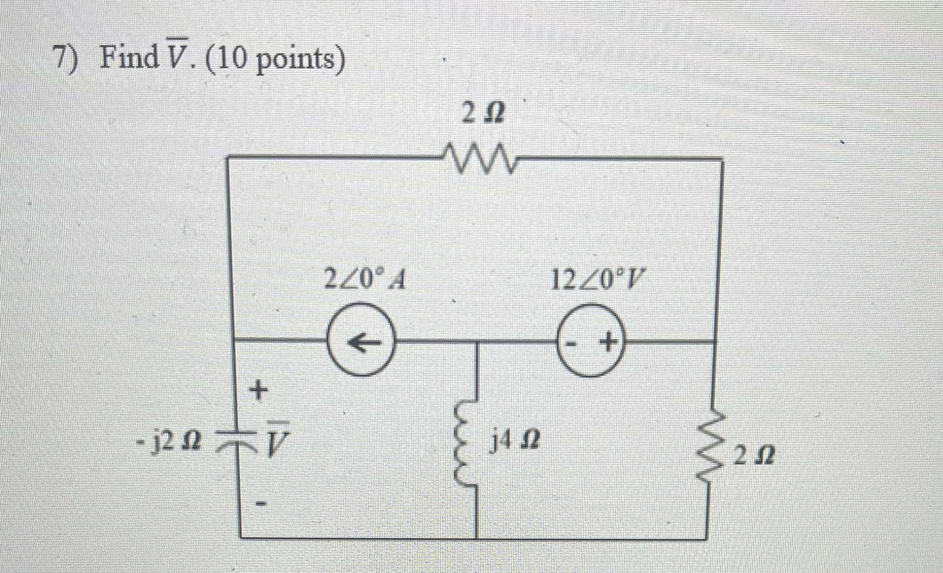 Find ? b a r ( V ) . ( 1 0 points ) Show all work