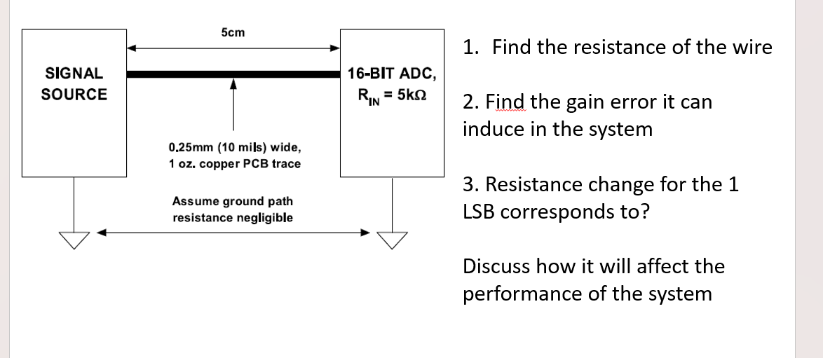 1 . Find the resistance of the wire 2 . Find the