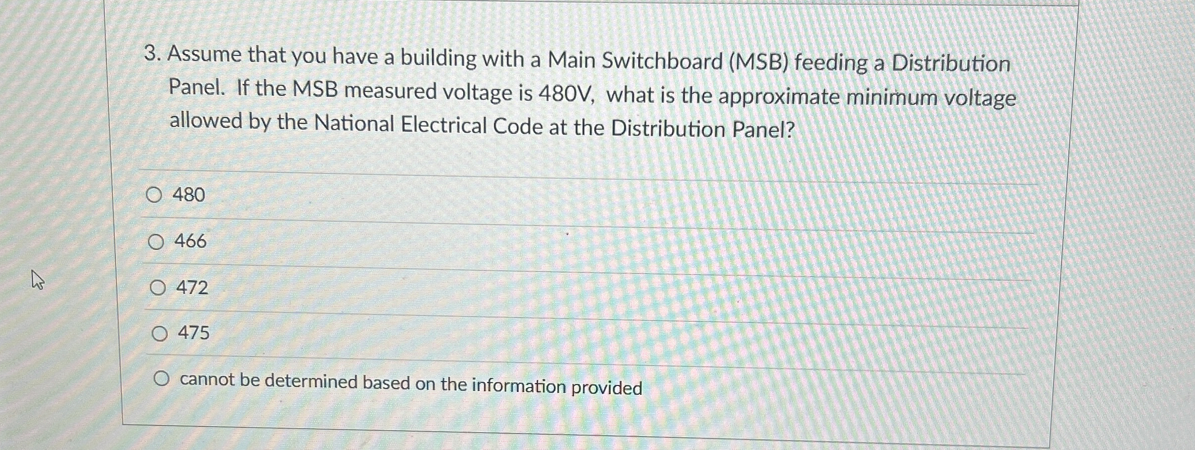 Assume that you have a building with a Main