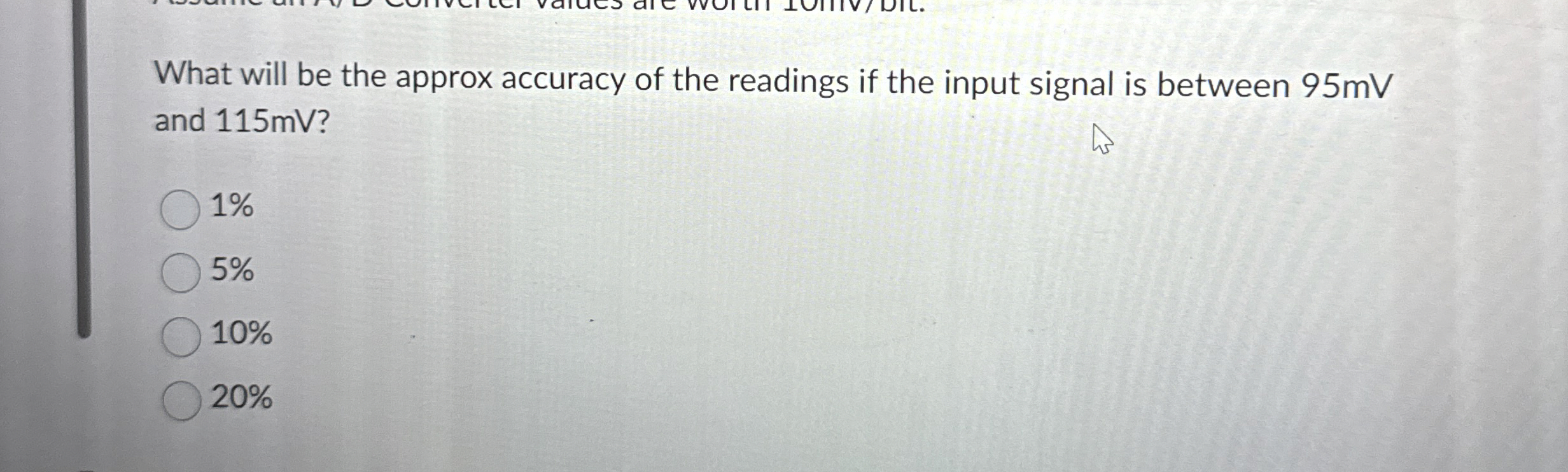 What will be the approx accuracy of the readings