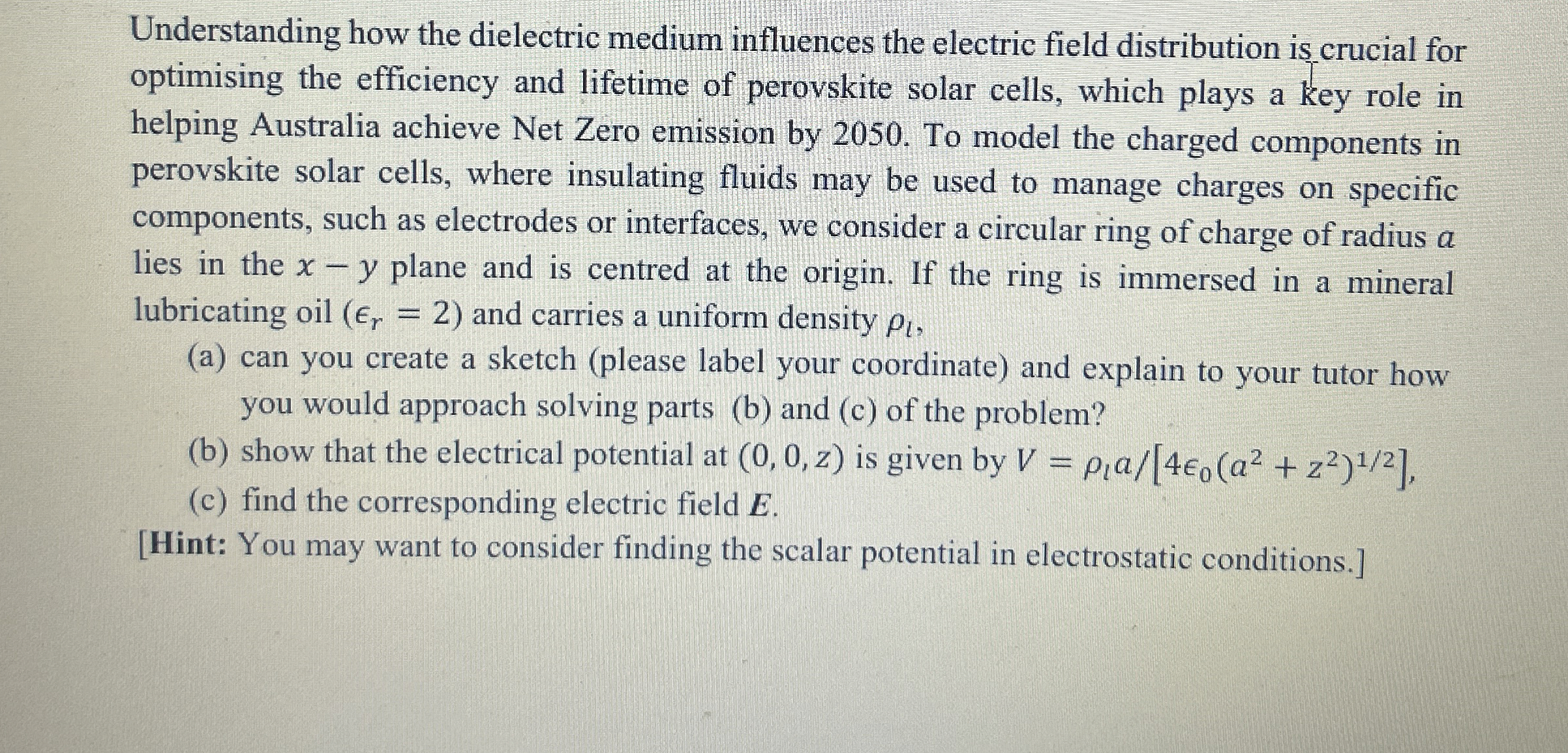 Understanding how the dielectric medium