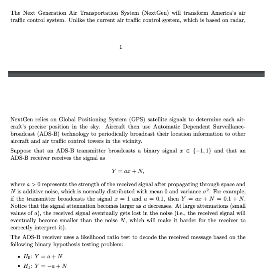 NextGen relies on Global Positioning System ( GPS