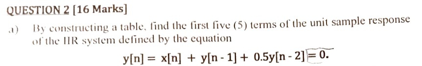 tudent in november is not for th QUESTION 2 [ 1 6