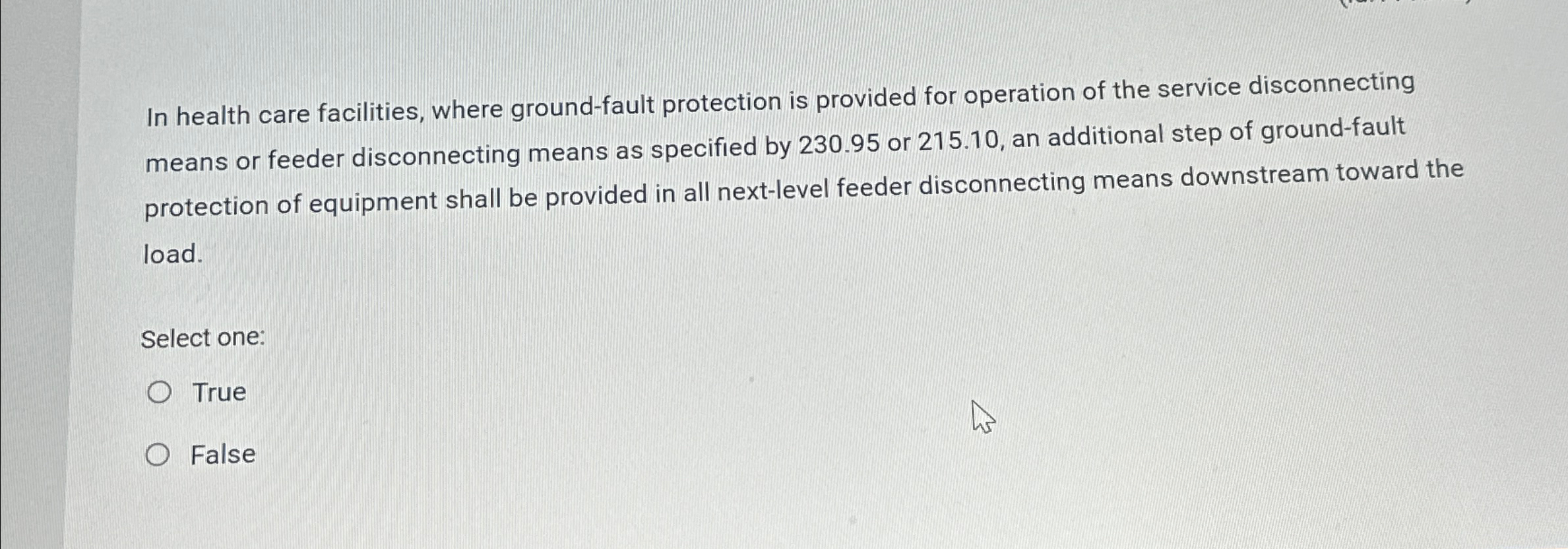 In health care facilities, where ground - fault