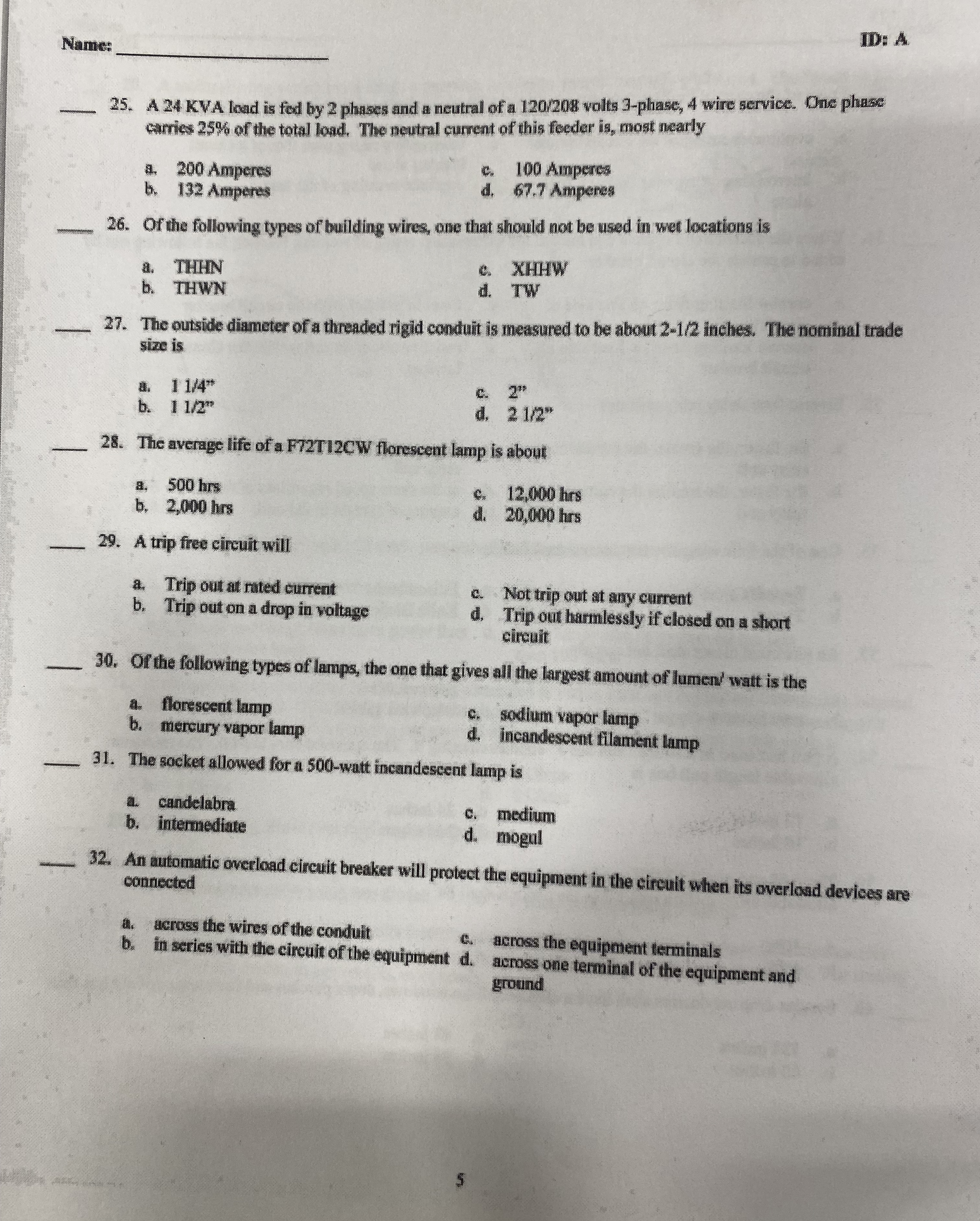 Number 2 5 only please