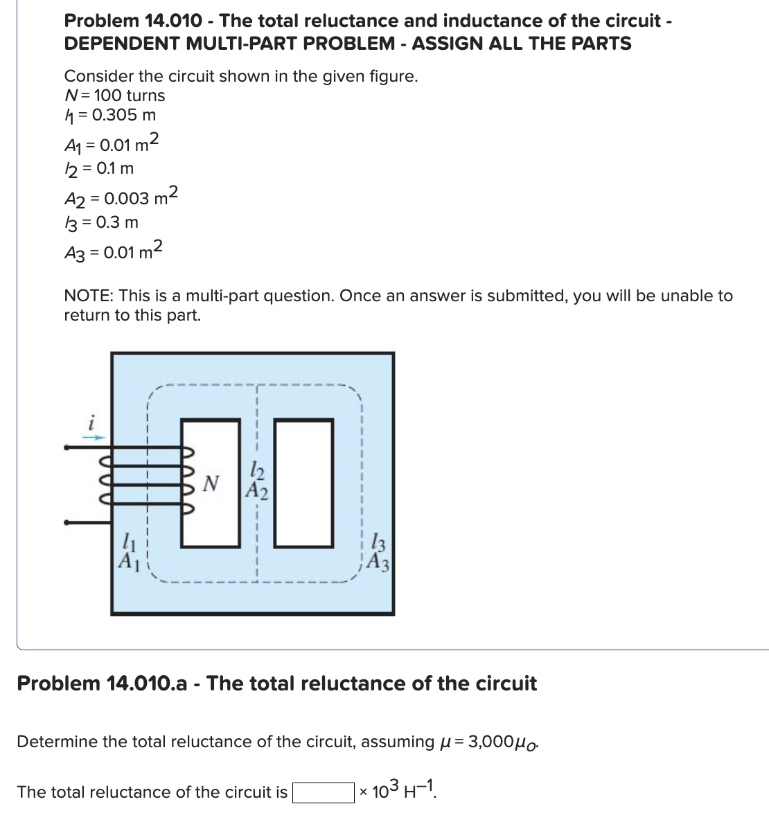 Consider the circuit shown in the given figure. N