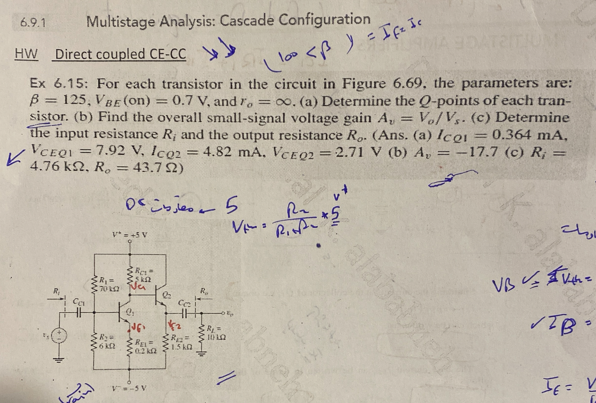 6 . 9 . 1 Multistage Analysis: Cascade