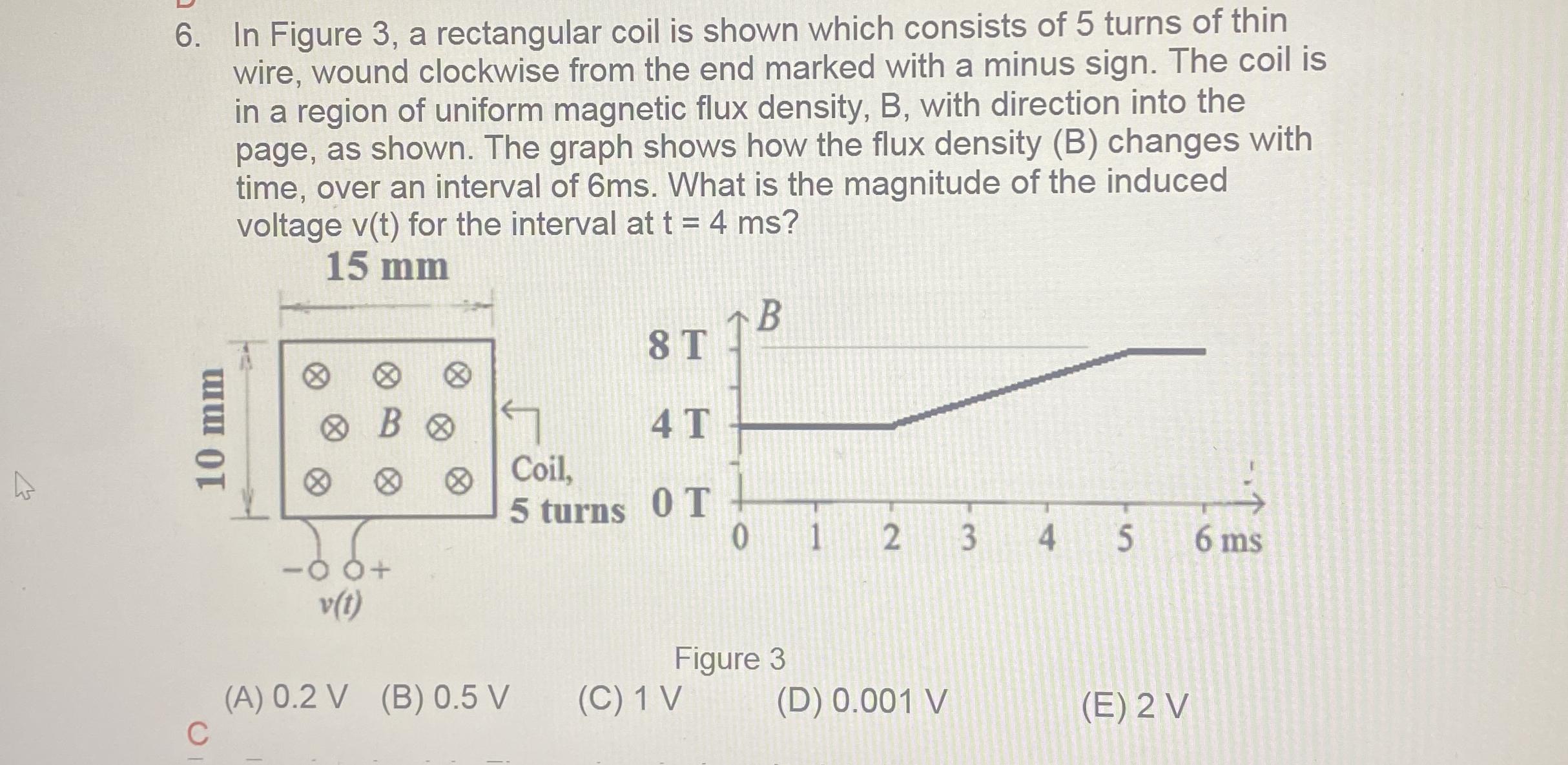 In Figure 3 , a rectangular coil is shown which