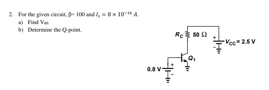 For the given circuit, = 1 0 0 and I S = 8 1 0 -