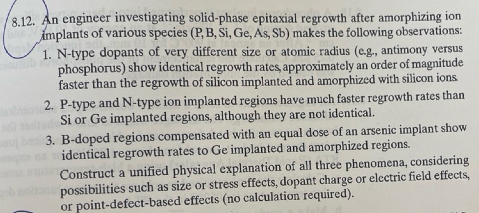 8 . 1 2 . An engineer investigating solid - phase