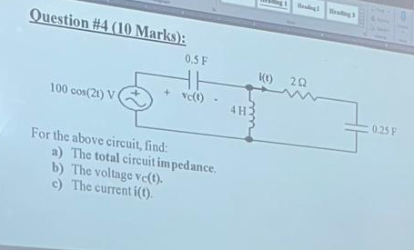 Question # 4 ( 1 0 Marks ) : Hentalt Iingey? 1 0