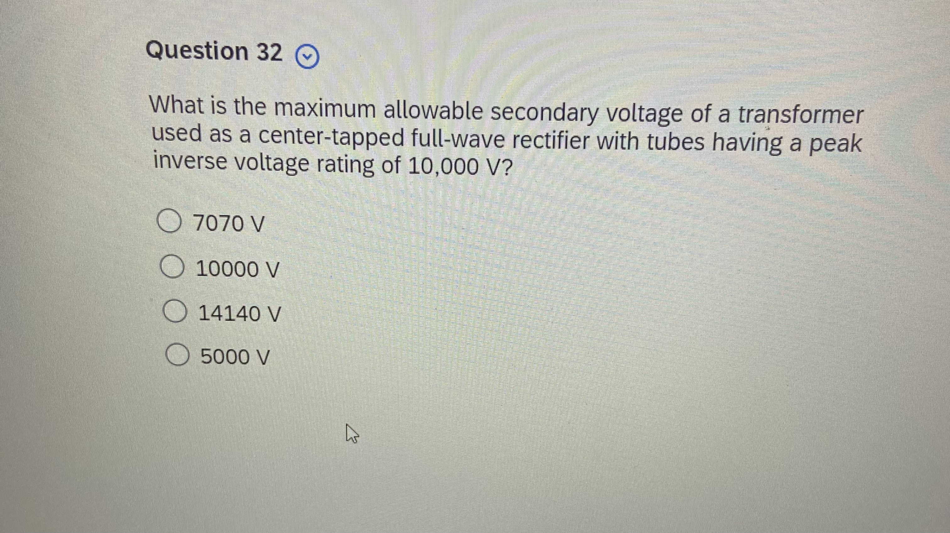 Question 3 2 What is the maximum allowable