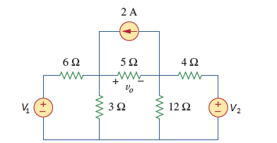 Consider the given circuit where V 1 = 8 . 5 V