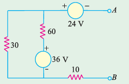 Find the equivalent Thevenin voltage and