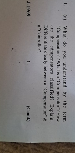 ( a ) What do you understand by the term