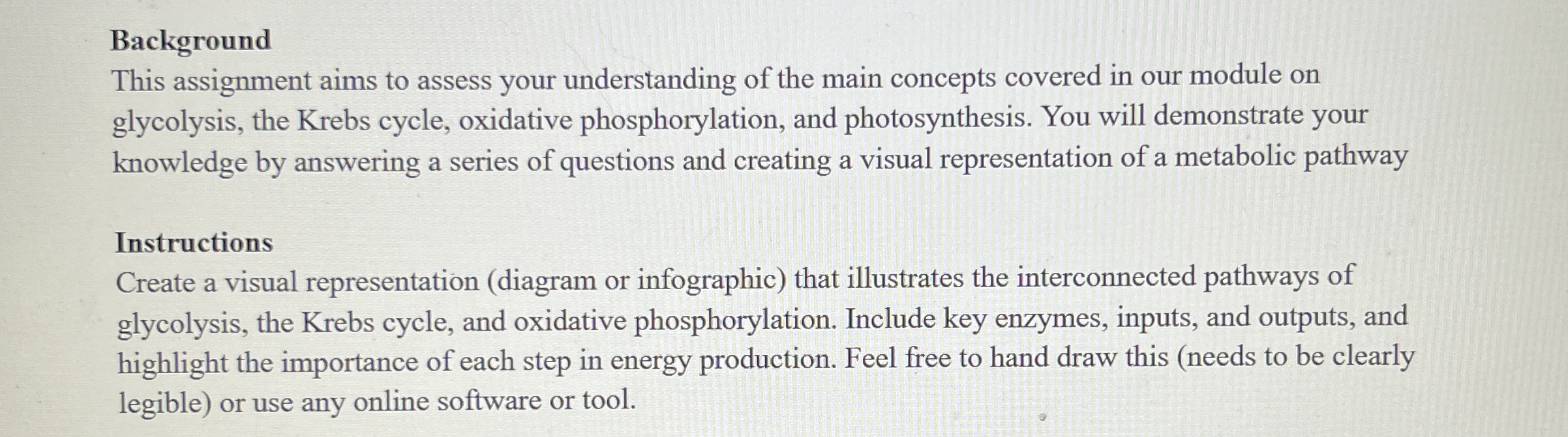 Background This assignment aims to assess your