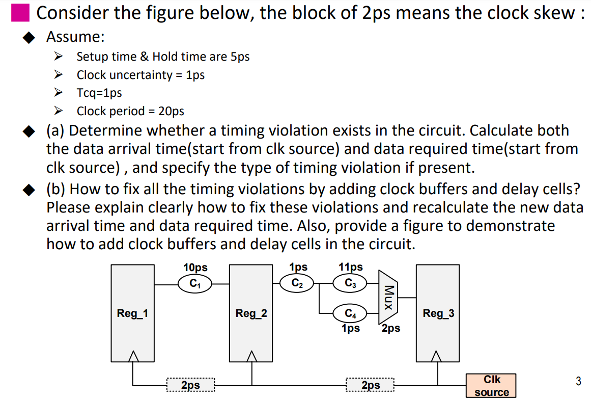 \ ( \ square \ ) Consider the figure below, the