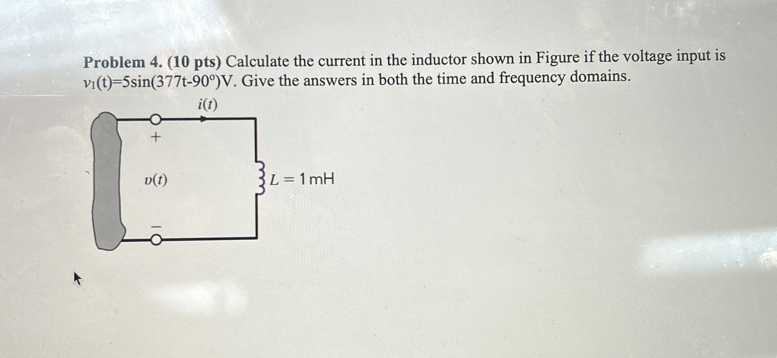 Problem 4 . ( 1 0 pts