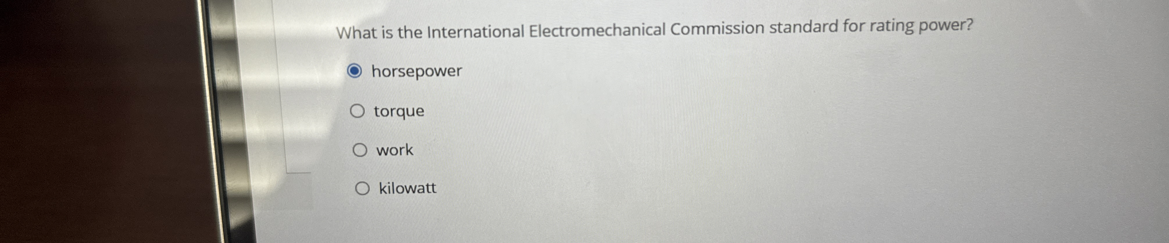 What is the International Electromechanical