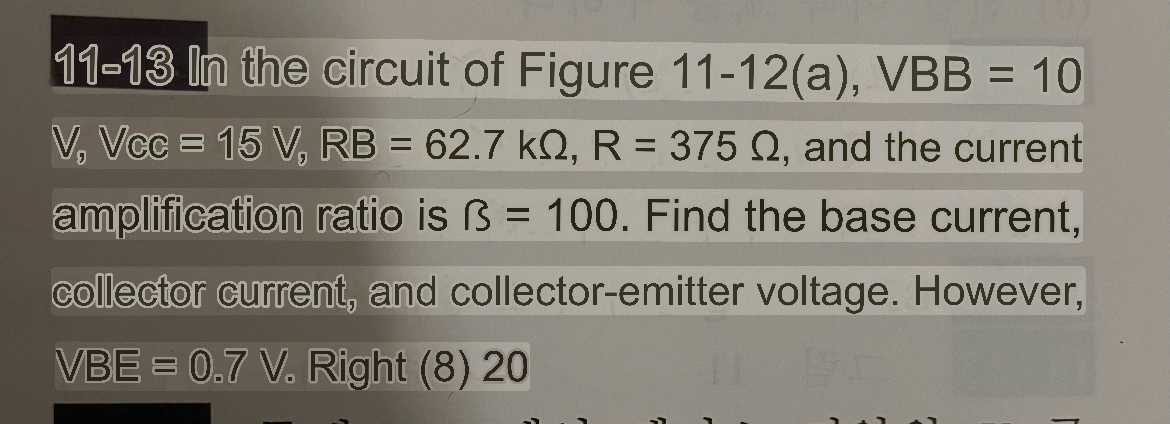 1 1 = 1 3 the circuit of Figure 1 1 - 1 2 ( a ) ,