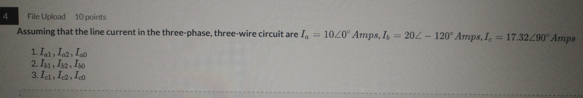 4 , File Upload 1 0 points Assuming that the line