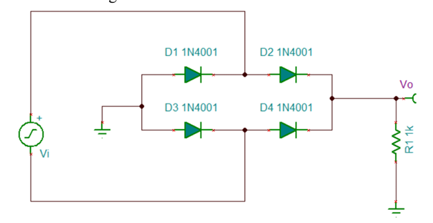 Find VD 1 , VD 2 , VD 3 , VD 4 , Vout and IR Vin