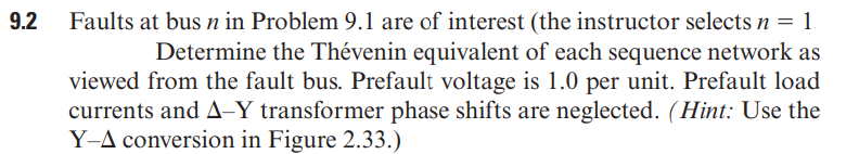 9.3- Determinar la corriente de falla