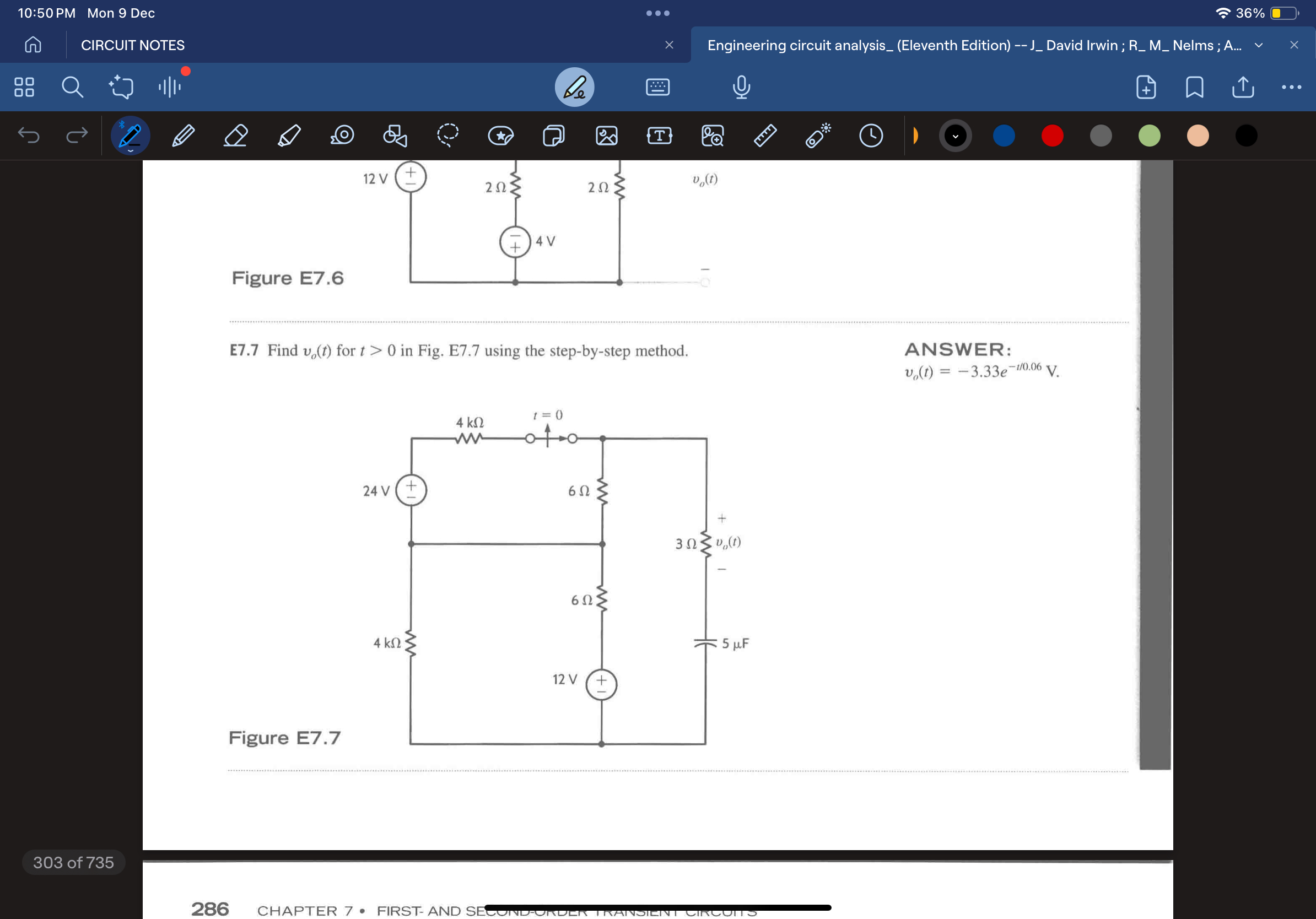 1 0 : 5 0 PM Mon 9 Dec 3 6 % CIRCUIT NOTES