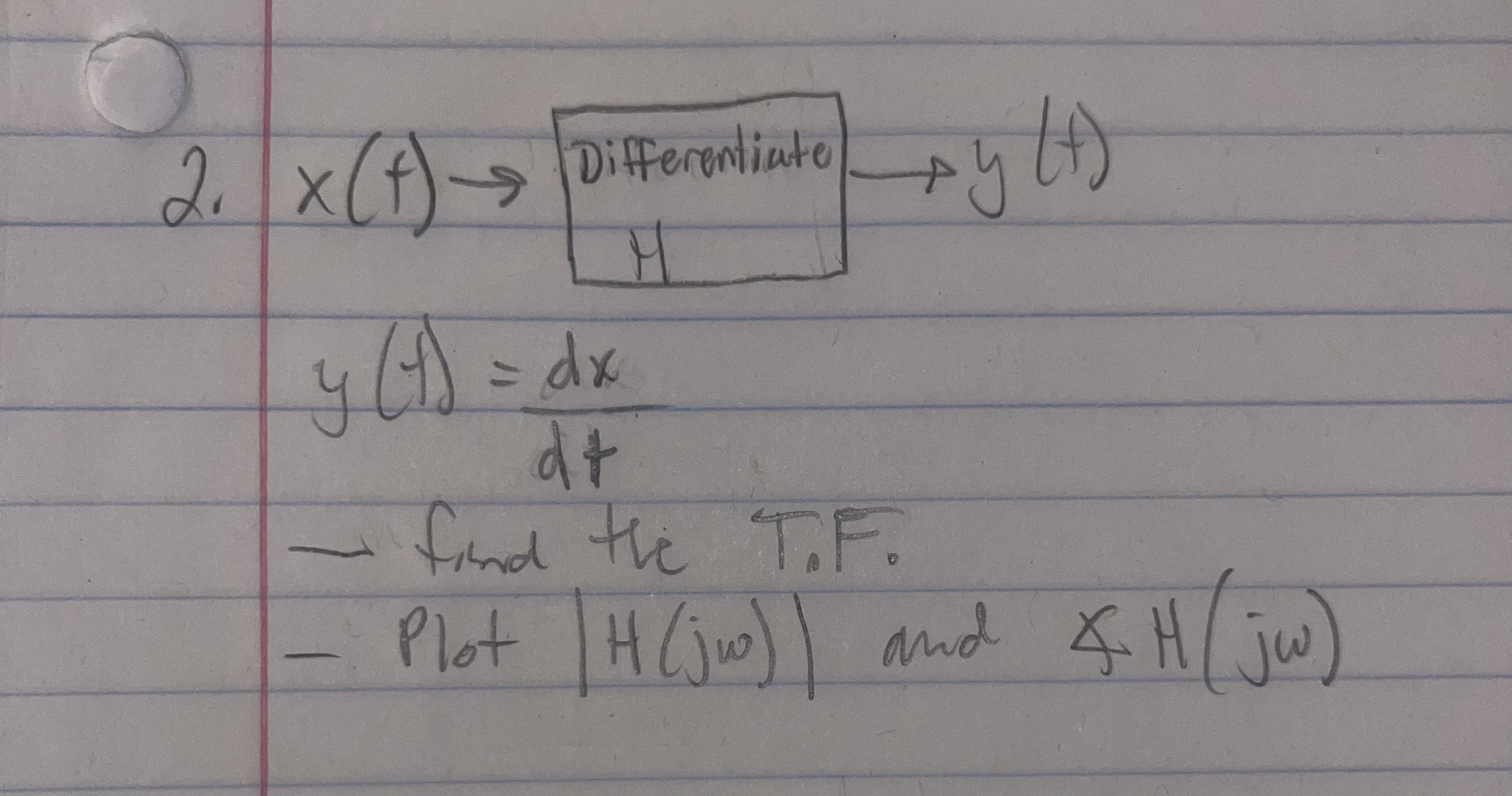 x ( t ) { : [ D i f f e r e n t i a t e ] 4 y ( t