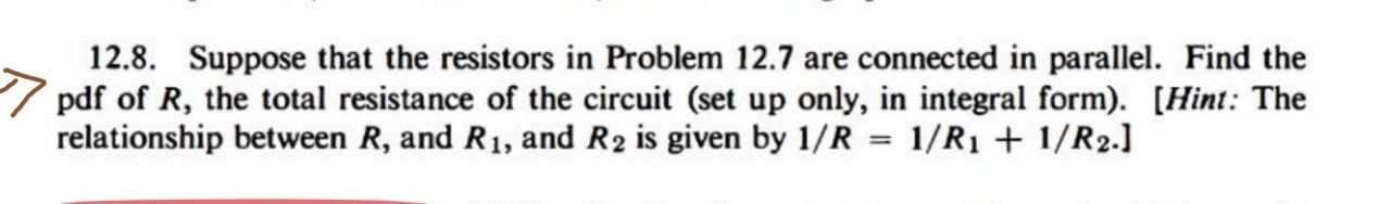 1 2 . 7 . In a simple circuit two resistors R 1