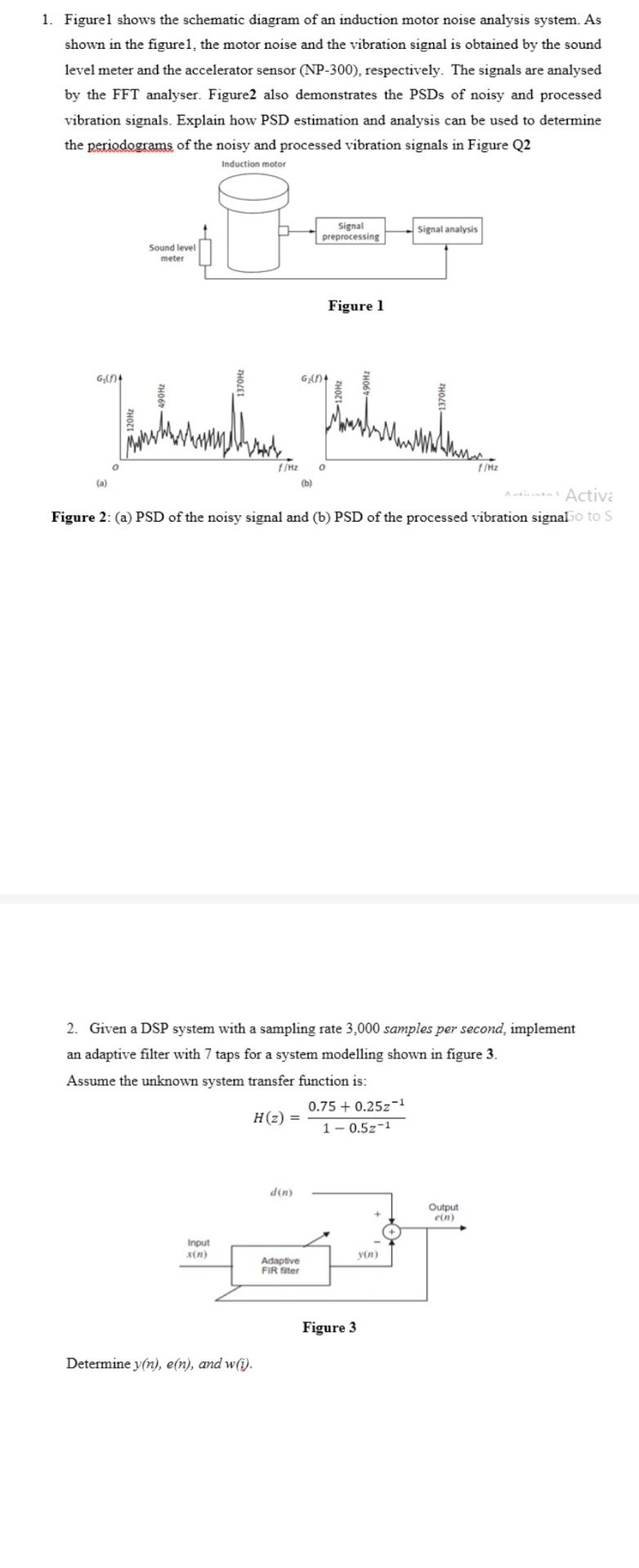 Figure 1 shows the schematic diagram of an