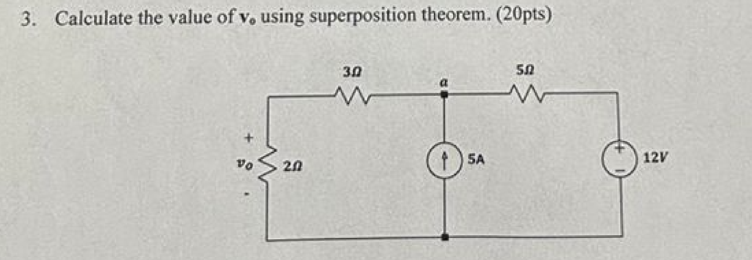 3 . Calculate the value of \ ( \ mathbf { v } _ {