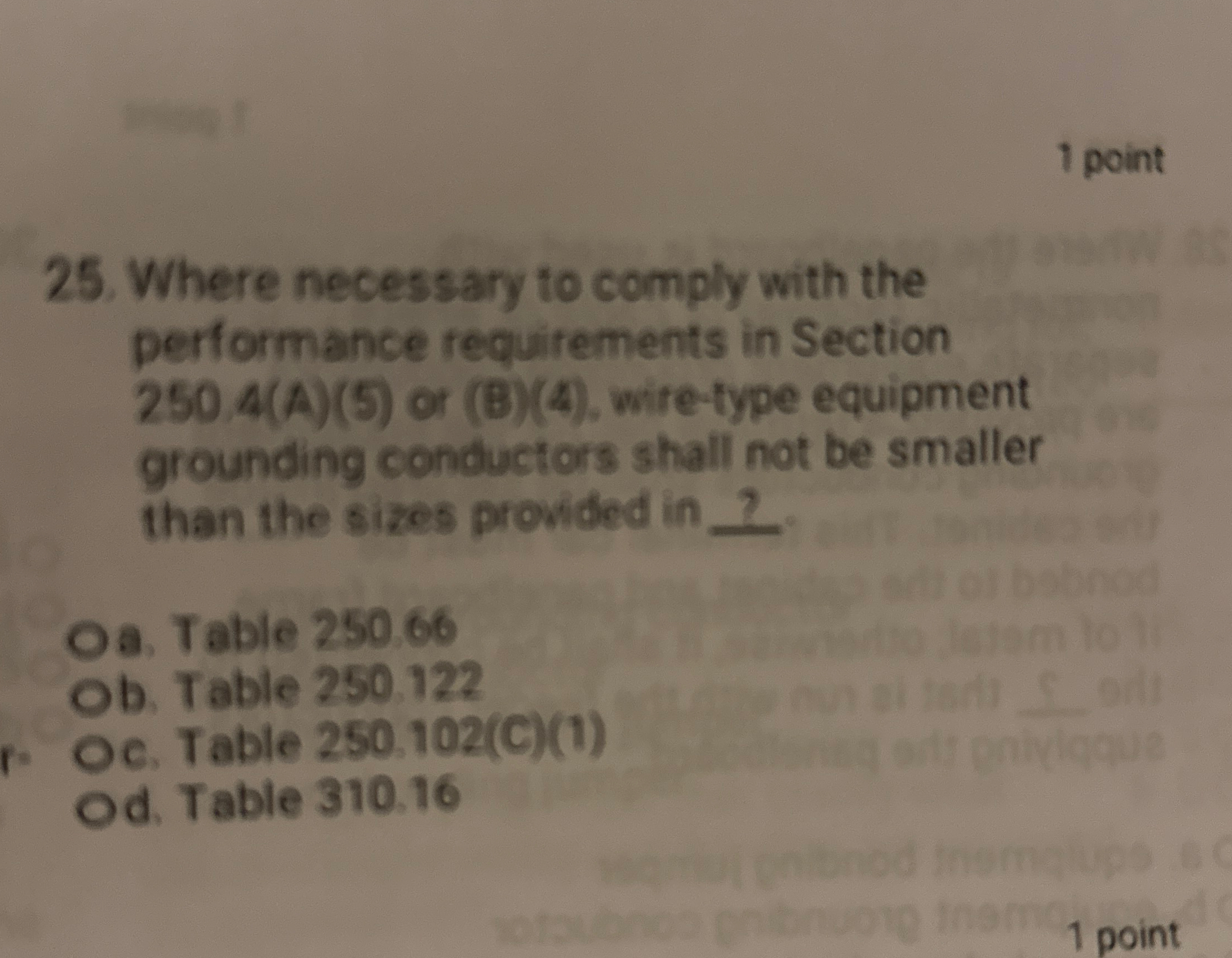 1 point 2 5 . Where necessary to comply with the