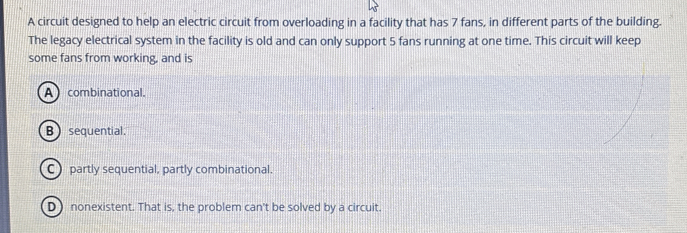 A circuit designed to help an electric circuit