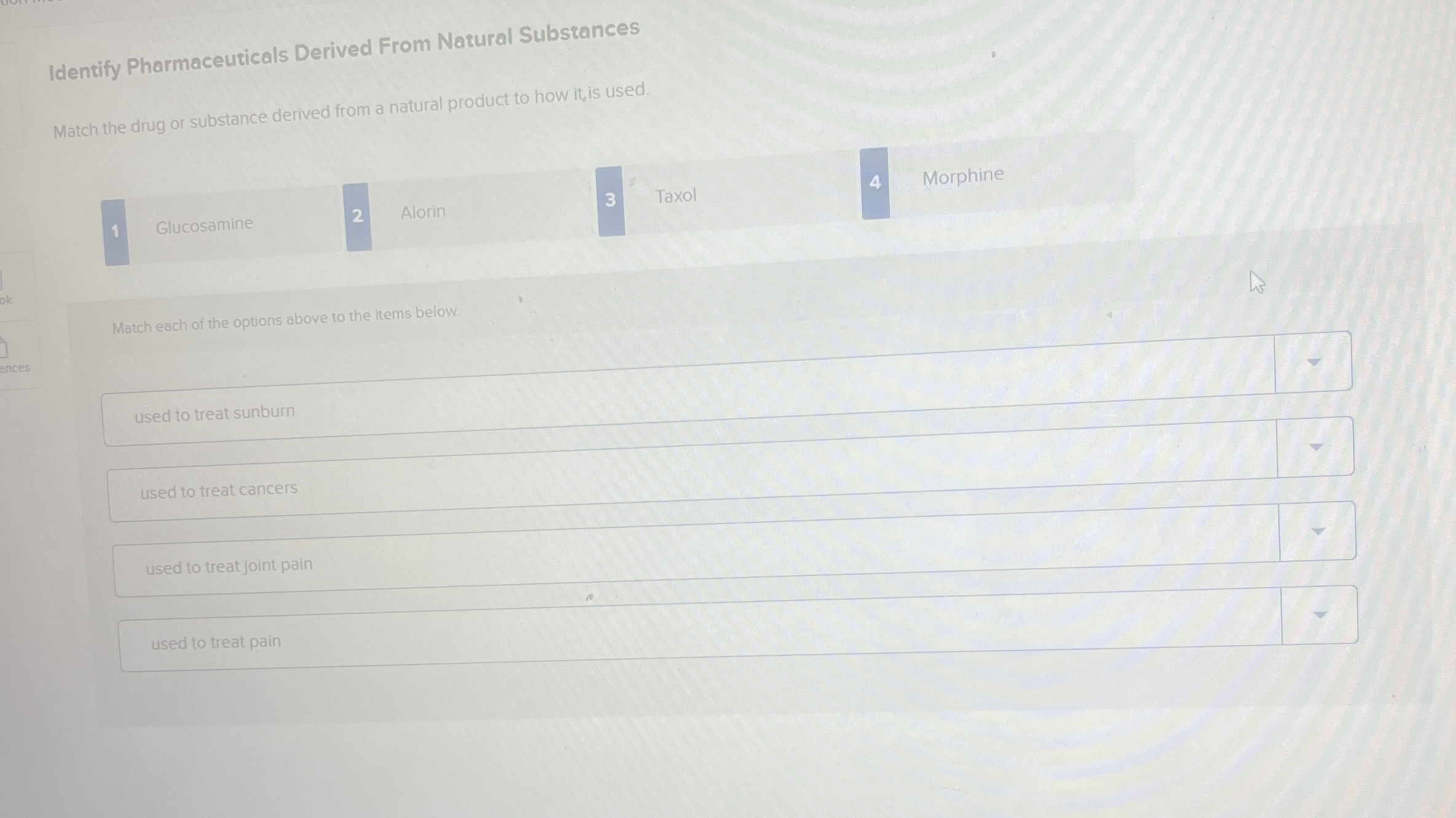 Identify Pharmaceuticals Derived From Natural