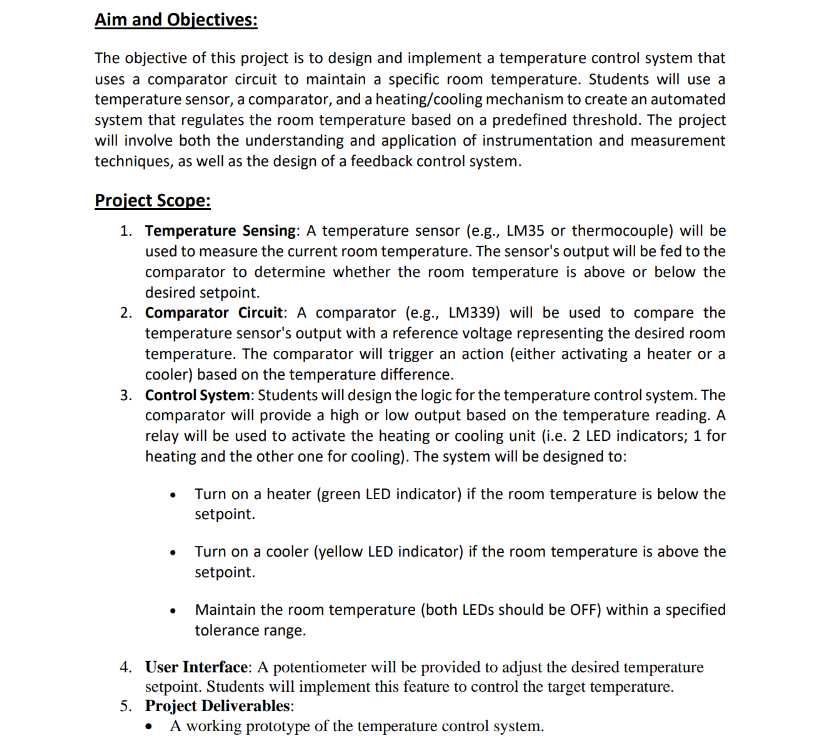 Aim and Objectives: The objective of this project