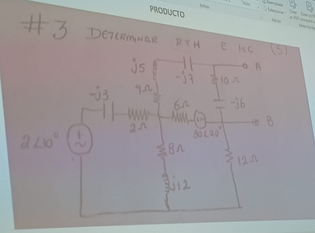 Priouvero # 3 Determinar rethe e isc