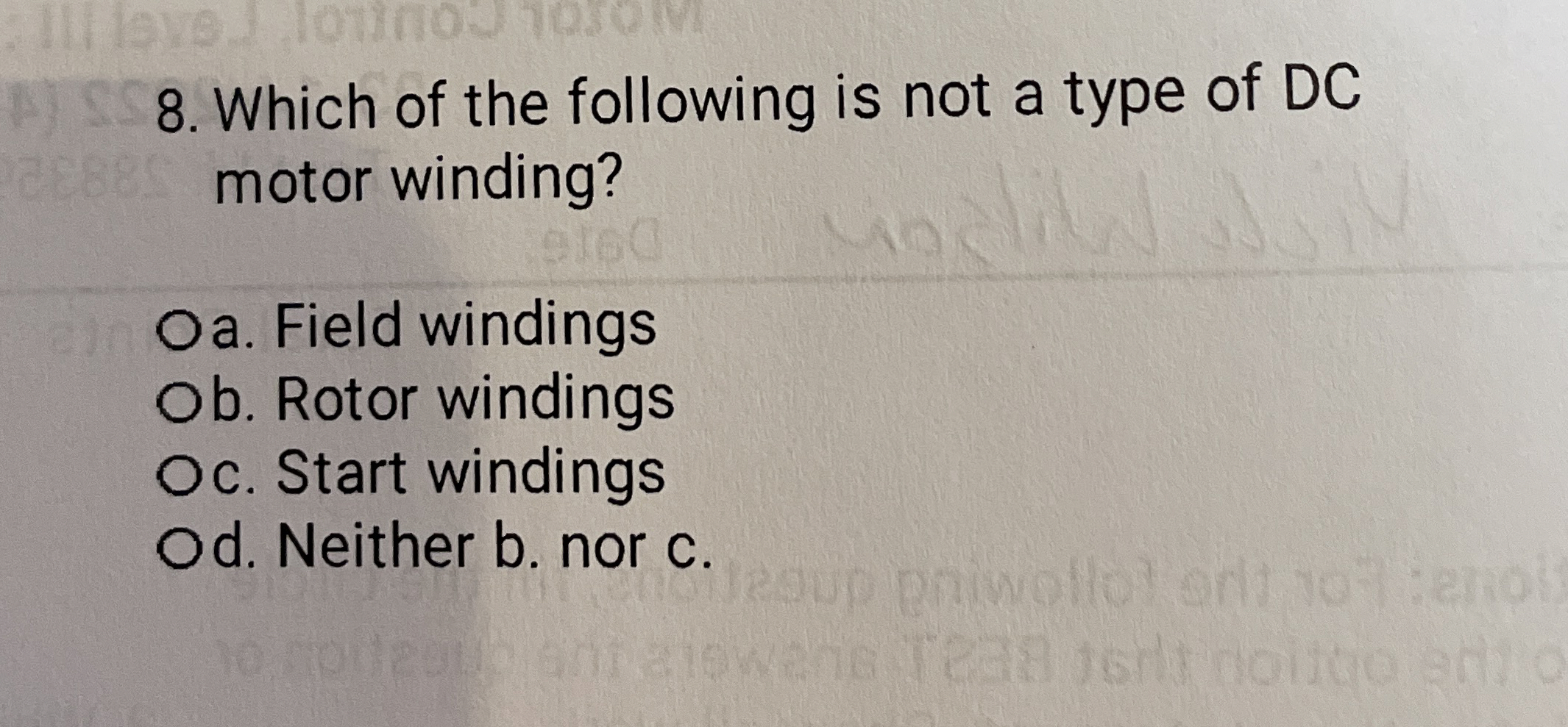 Which of the following is not a type of DC motor