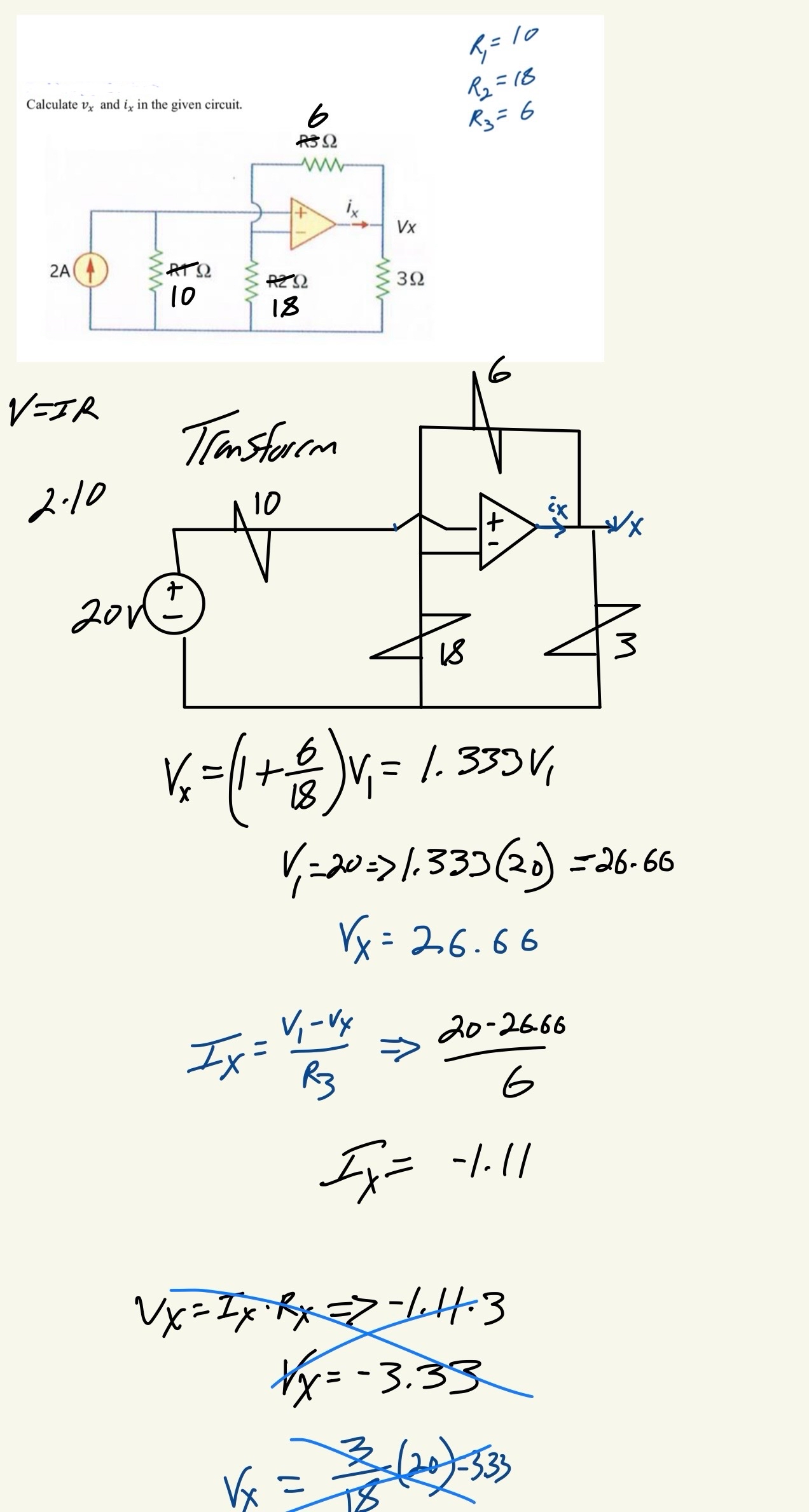 #R 1 = 1 0 , #R 2 = 1 8 , #R 3 = 6 Need some help