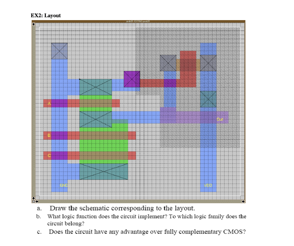 b . What logic function does the circuit
