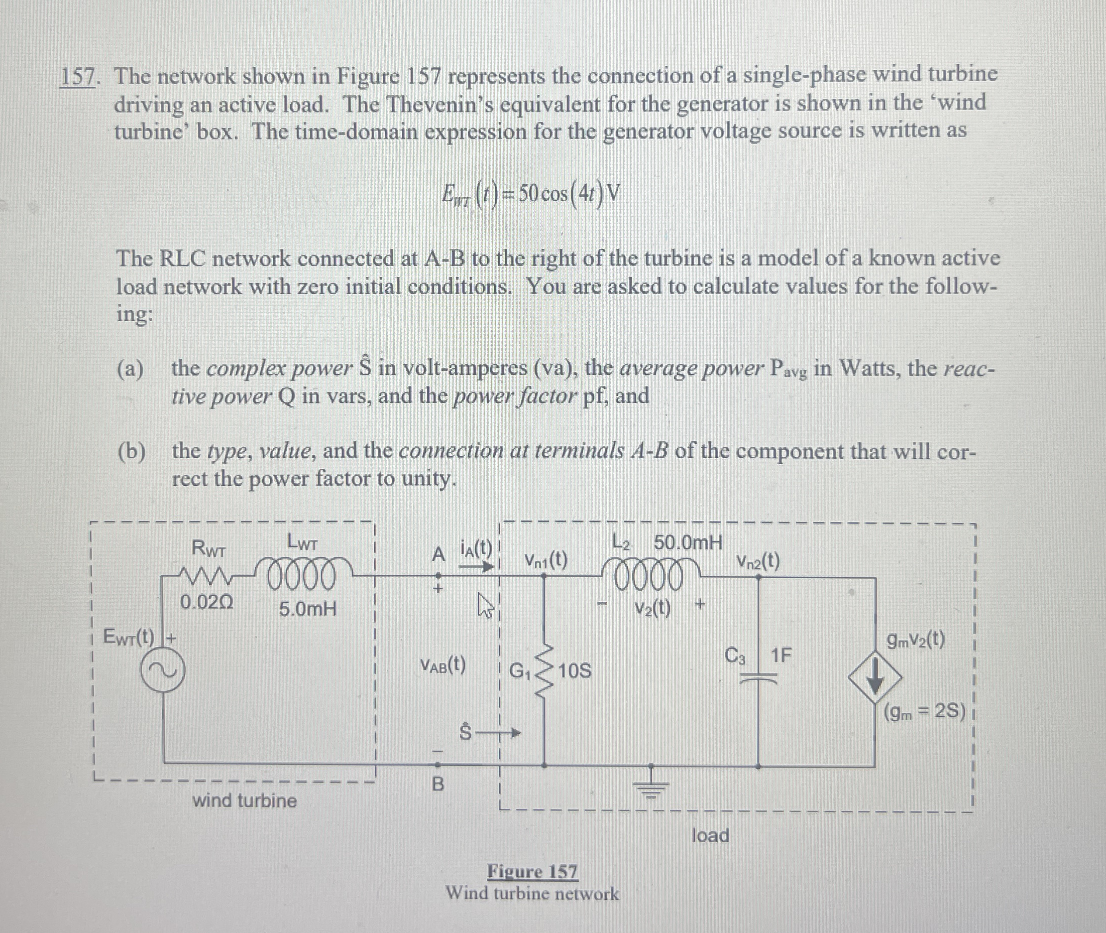 The network shown in Figure 1 5 7 represents the