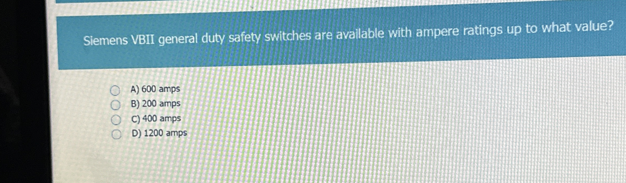 Siemens VBII general duty safety switches are