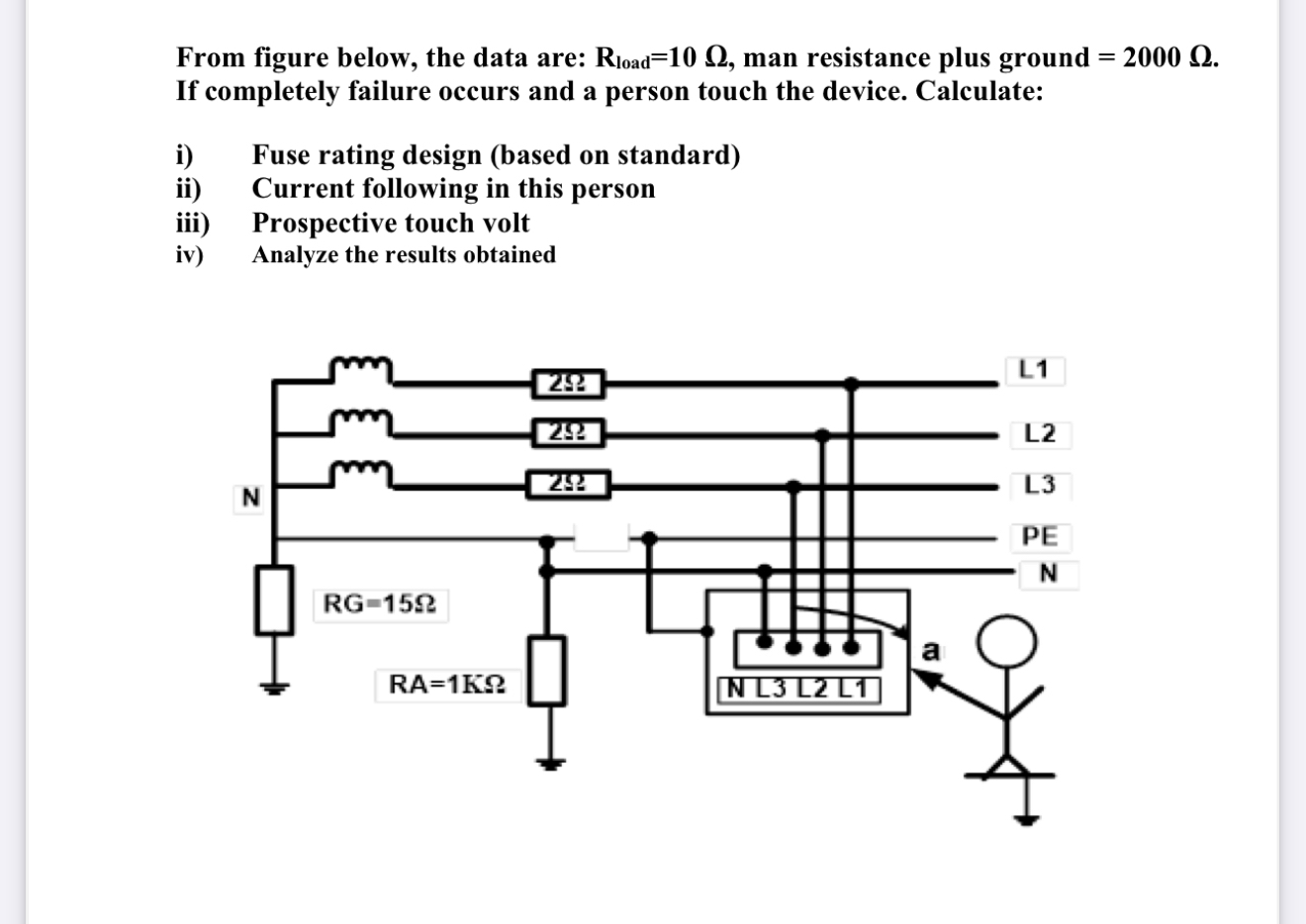 From figure below, the data are: R l o a d = 1 0