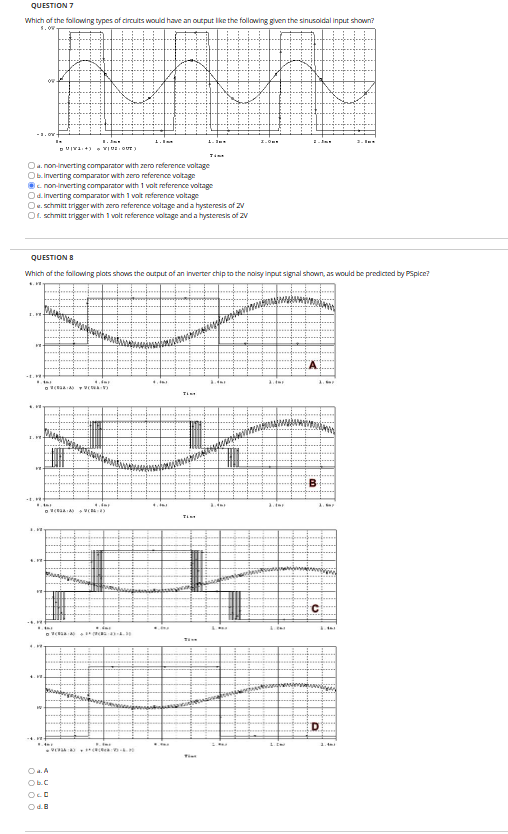 QUESTION 7 Which of the following types of