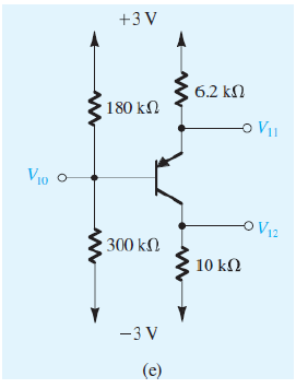 ( e ) find the voltages