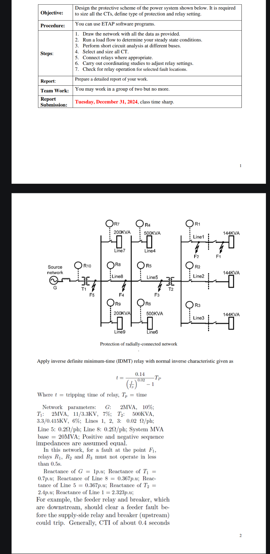 \ table [ [ Objective: , \ table [ [ Design the