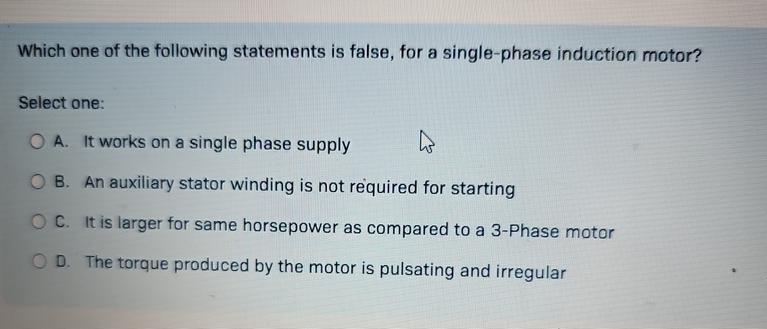 Which one of the following statements is false,