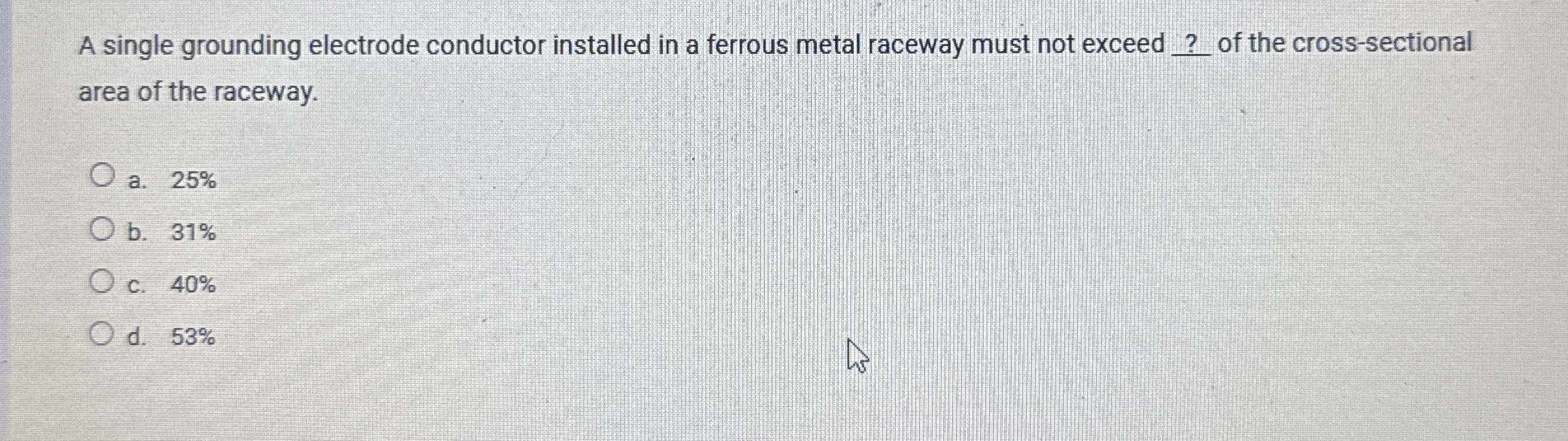 A single grounding electrode conductor installed
