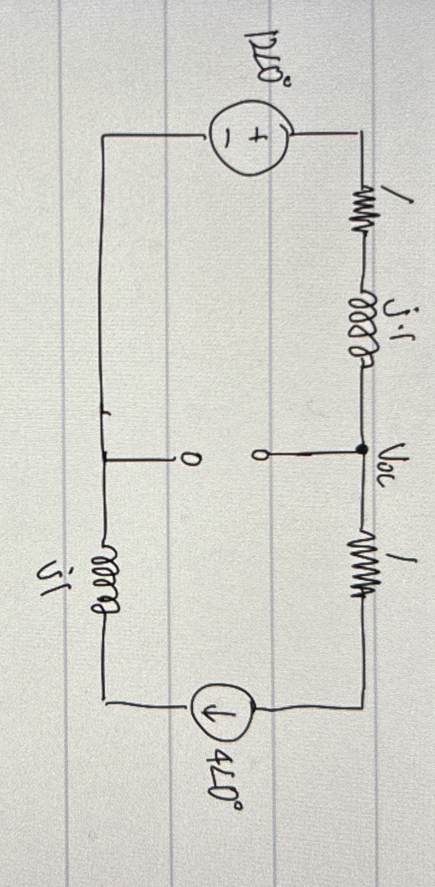 Isn't the equation for calculating Voc 1 2 - 4 (