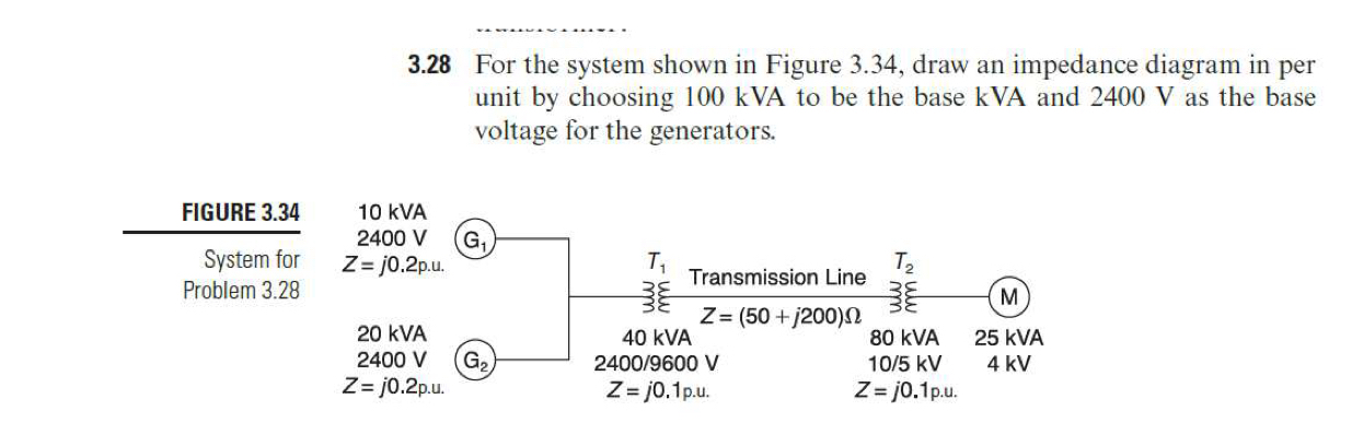 3 . 2 8 For the system shown in Figure 3 . 3 4 ,